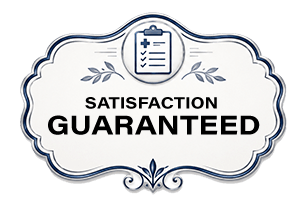 satisfaction guaranteed badge
